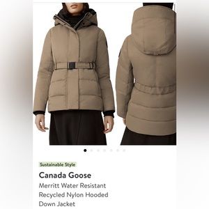 Canada Goose
Mckenna Belted Utility Jacket
New In bag / no box